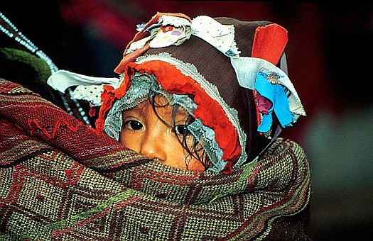 Inka indian, Pisac, Peru. Dr. Zoltan Takacs.