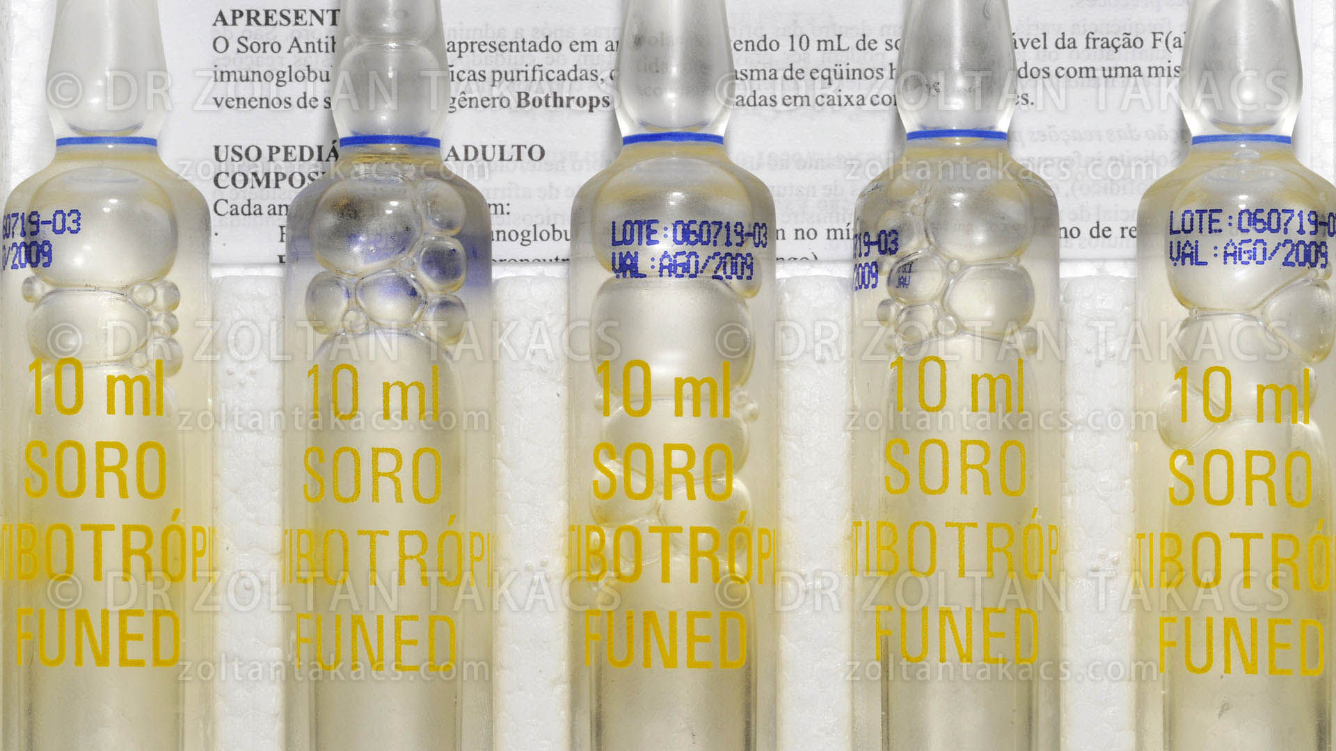 Antivenom for snakebite